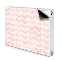 tulup.si Pokrov za radiator PVC Roza vektorji 80x60 cm