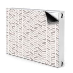 tulup.si Pokrov za radiator PVC Jodel geometrija 80x60 cm