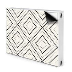 tulup.si Pokrov za radiator PVC Geometrijski vzorec 80x60 cm