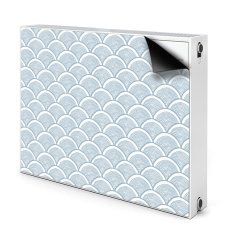 tulup.si Pokrov za radiator PVC Vzorec rib 80x60 cm