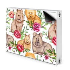 tulup.si Pokrov radiatorja Chow chow pse 90x60 cm