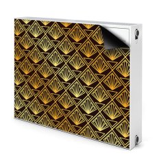 tulup.si Pokrov za radiator PVC Art deco slog 80x60 cm