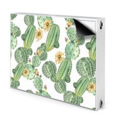 tulup.si Pokrov za radiator PVC Kaktusi s cvetovi 80x60 cm