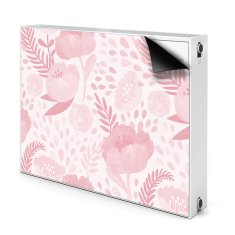 tulup.si Pokrov za radiator PVC Roza maki 80x60 cm