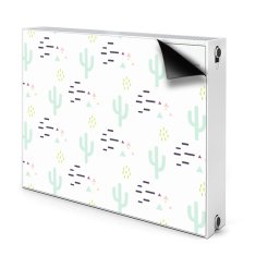 tulup.si Pokrov za radiator PVC Kaktusi 80x60 cm