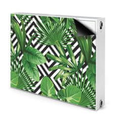 tulup.si Pokrov za radiator PVC Tropski listi 100x60 cm