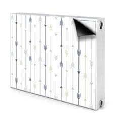 tulup.si Pokrov za radiator PVC Geometrijski posnetki 80x60 cm