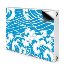 tulup.si Pokrov za radiator PVC Otok havajev 100x60 cm