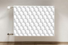 tulup.si Pokrov za radiator PVC Kocke 80x60 cm