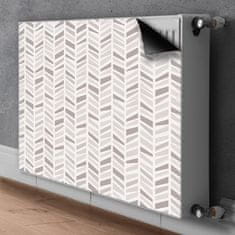 tulup.si Pokrov za radiator PVC Jodel geometrija 80x60 cm