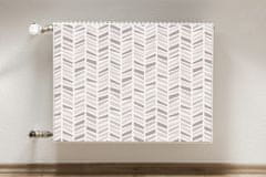 tulup.si Pokrov za radiator PVC Jodel geometrija 80x60 cm