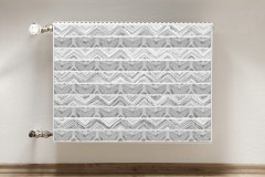 tulup.si Pokrov za radiator PVC Skandinavski slog 80x60 cm