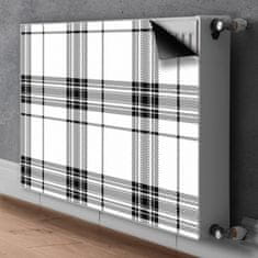 tulup.si Dekoracija za radiatorje Plaid vzorec 80x60 cm