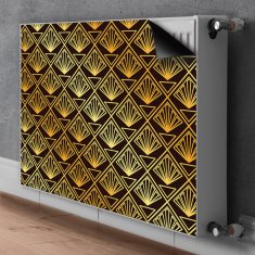 tulup.si Pokrov za radiator PVC Art deco slog 80x60 cm