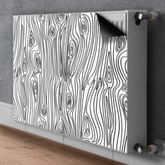 tulup.si Pokrov za radiator PVC Imitacija lesa 80x60 cm