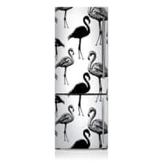 tulup.si Dekoracija za hladilnik Retro flamingos 70x190 cm