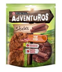 Purina ADVENTUROS Sticks 120g okus bivola