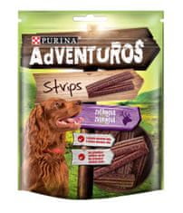 Purina ADVENTUROS Strips 90g okus divjačine