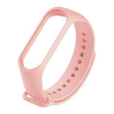 BStrap Silicone pašček za Xiaomi Mi Band 3/4, sand pink