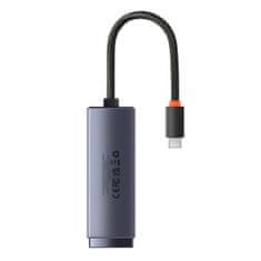 BASEUS Lite omrežni adapter USB-C / RJ45, črna