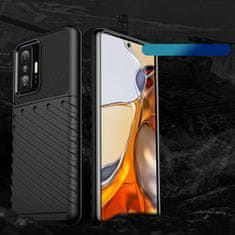 slomart thunder case fleksibilen oklepni ovitek za xiaomi mi 11t pro / mi 11t črn