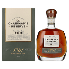 Chairman's Rum 1931 Finest St. Lucia Chairman's Reserve + GB 0,7 l