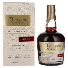 Dictador Rum Episodio 20 Years Old 2001 + GB 0,7 l