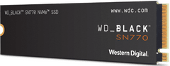 WD SN770 SSD disk, 1TB, M.2 NVMe x4 Gen4, črn (WDS100T3X0E)