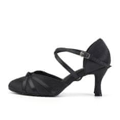 Burtan Dance Shoes Vienna standard, čevlji za klasični ples, Črna-7,5 cm, 35