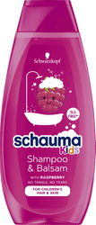  Schauma Kids šampon za lase in telo, malina, 400 ml