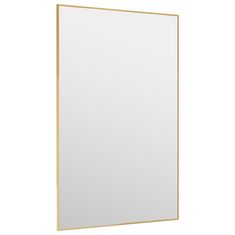 Vidaxl Ogledalo za vrata zlato 50x80 cm steklo in aluminij