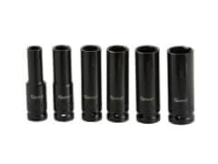 GEKO Udarni ključi 6 kosov, 1/2" 10-21 mm, dolžina 77 mm G10500