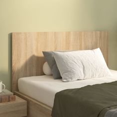 Vidaxl Vzglavje postelje, hrast sonoma, 120x1,5x80 cm