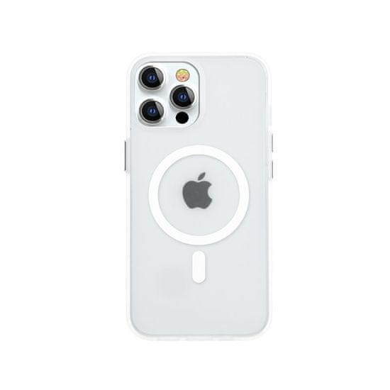 slomart kingxbar pqy elegantna serija magnetnih etuijev za iphone 13 pro case white (magsafe compatible)