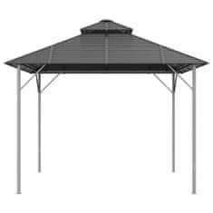 Vidaxl Gazebo z dvonadstropno streho, 3x4 m, antracit