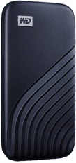 Western Digital My Passport SSD disk, 2 TB, USB-C 3.2, moder (WDBAGF0020BBL-WESN)