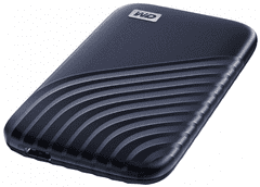 Western Digital My Passport SSD disk, 2 TB, USB-C 3.2, moder (WDBAGF0020BBL-WESN)