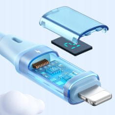 Mcdodo TELEFONSKI KABEL MCDODO DIGITAL PRO USB LIGHTNING 12W 1,2M CA-1910