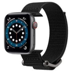 slomart spigen durapro flex apple watch 4 / 5 / 6 / 7 / 8 / se / ultra (42 / 44 / 45 / 49 mm) črna