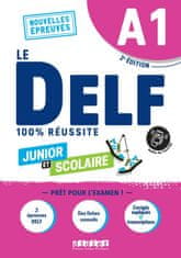 DELF A1 100% réussite scolaire et junior - édition 2022 - Livre + didierfle.app