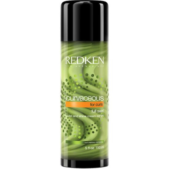 Redken Serum za valovite lase Curvaceous Full Swirl (Sculpt and Shine Cream-Serum) 150 ml