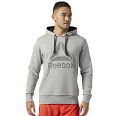 Reebok Športni pulover 176 - 181 cm/M Wor BL Ctn Ply Hood