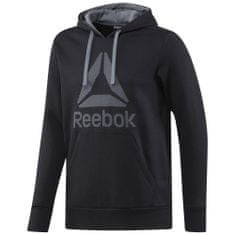 Reebok Športni pulover črna 188 - 191 cm/XL Wor BL Ctn Ply Hood