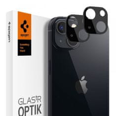 Spigen ZAŠČITA ZA KAMERO SPIGEN OPTIK.TR CAMERA PROTECTOR 2-PACK IPHONE 13 MINI / 13 ČRNA