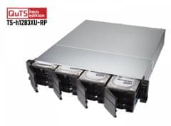 Qnap NAS strežnik, za 12 diskov, 32 GB DDR4 ECC, 10 GbE (TS-h1283XU-RP-E2136-32G)