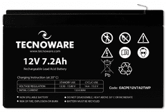 Tecnoware akumulator, 12V, 7,2Ah, črn (EACPE12V7A2TWP)