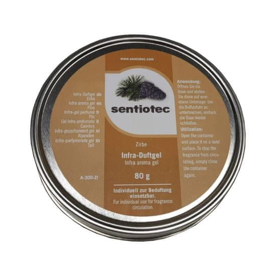 Sentiotec Infra aroma gel, 80g - bor