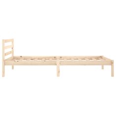 Vidaxl 810420 Bed Frame Solid Wood Pine 100x200 cm