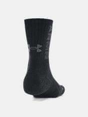 Under Armour Nogavice UA 3-Maker 3pk Mid-Crew-BLK L