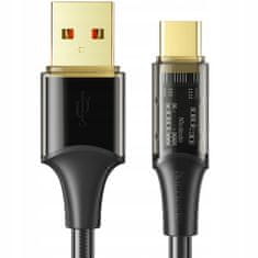 Mcdodo TELEFONSKI KABEL MCDODO MOČAN SUPER HITER USB-C 100W 6A 1,2M CA-2090